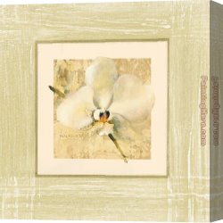 Floral Canvas Paintings - Exotic Floral III by Cheri Blum