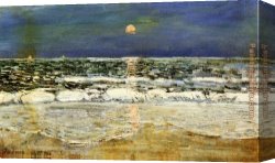 East Bergholt Rectory Canvas Paintings - East Hampton by childe hassam