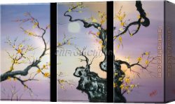 Chinese Porcelain Canvas Paintings - CPB0401 by Chinese Plum Blossom