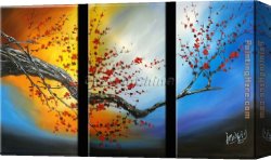 Chinese Porcelain Canvas Paintings - CPB0406 by Chinese Plum Blossom