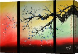 Chinese Porcelain Canvas Paintings - CPB0411 by Chinese Plum Blossom