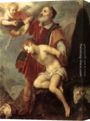 Sacrifice Canvas Paintings - The Sacrifice of Isaac by Cigoli