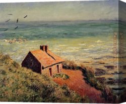 Custom Canvas Paintings - The Custom House Morning Effect by Claude Monet