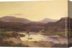 Return Canvas Paintings - Return From the Moor by David Bates