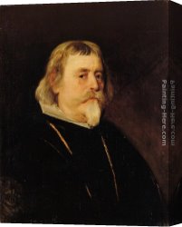 Order, Canvas Paintings - A Knight of the Order of Santiago by Diego Rodriguez de Silva Velazquez