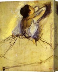 Dancer Canvas Paintings - Dancer by Edgar Degas