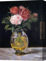 Manet Canvas Paintings - Bouquet of Flowers by Edouard Manet