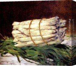 Eduard Canvas Paintings - A Bunch Of Asparagus by Eduard Manet