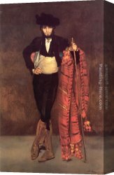 Eduard Canvas Paintings - Young Man in the Costume of a Majo by Eduard Manet