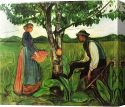 Edvard Canvas Paintings - Fertility 1902 by Edvard Munch