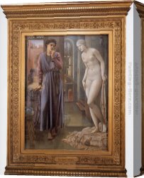 Refrains Canvas Paintings - Pygmalion and the Image II - The Hand Refrains by Edward Burne-Jones