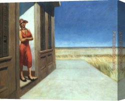 Morning Canvas Paintings - Carolina Morning by Edward Hopper