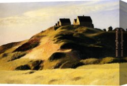 Hopper Canvas Paintings - Corn Hill Truro Cape Cod by Edward Hopper