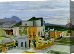 Hopper Canvas Paintings - El Palacio by Edward Hopper