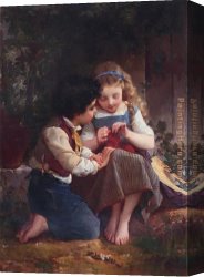 A Special Moment I Canvas Paintings - A Special Moment by Emile Munier