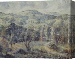 Ernest Canvas Paintings - Early Summer, Vermont by Ernest Lawson