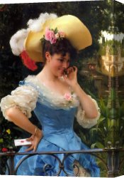 Which One Do You Love Best Canvas Paintings - The Love Letter by Federico Andreotti