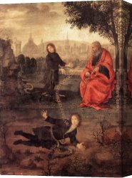 Allegory Canvas Paintings - Allegory by Filippino Lippi