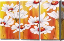 Flower Canvas Paintings - 21806 by flower