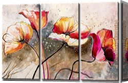 Golding Constable's Flower Garden Canvas Paintings - 22353 by flower