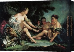 Return Canvas Paintings - Diana's Return from the Hunt by Francois Boucher