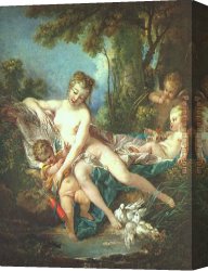 Which One Do You Love Best Canvas Paintings - Venus Consoling Love by Francois Boucher
