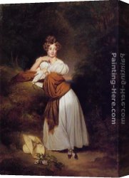 The Ugly Duchess Canvas Paintings - Sophie Guillemette, Grand Duchess of Baden by Franz Xavier Winterhalter