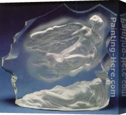 The Vision of The Rabenstein Canvas Paintings - Winged Vision by Frederick Hart