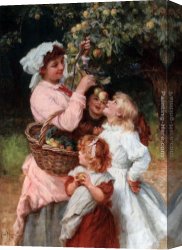Frederick Canvas Paintings - Bob Apple by Frederick Morgan