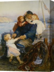 Which One Do You Love Best Canvas Paintings - Which One Do You Love Best by Frederick Morgan