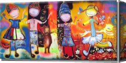 Funny Canvas Paintings - 7105 by funny
