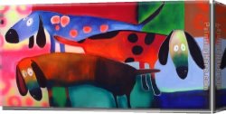 Funny Canvas Paintings - 7108 by funny