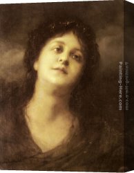 Peter Von Cornelius Canvas Paintings - Dusk by Gabriel Cornelius Ritter von Max