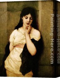 Peter Von Cornelius Canvas Paintings - Vor der Arena by Gabriel Cornelius Ritter von Max