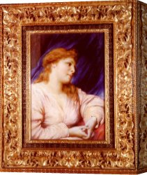 Peter Von Cornelius Canvas Paintings - Yearning by Gabriel Cornelius Ritter von Max