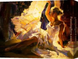 Angel Canvas Paintings - ANGEL by Garmash