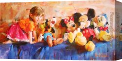 The Boating Party Canvas Paintings - PARTY OF FIVE by Garmash