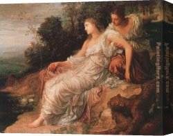 Island Hole at Sawgrass Canvas Paintings - Ariadne on the Island of Naxos by George Frederick Watts
