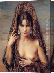 Apperley Canvas Paintings - Idolo Eterno by George Owen Wynne Apperley