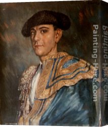 Apperley Canvas Paintings - Matador by George Owen Wynne Apperley