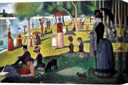 Island Hole at Sawgrass Canvas Paintings - Sunday Afternoon on the Island of la Grande Jatte by Georges Seurat