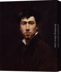Portrait of a Young Benedictine Canvas Paintings - Portrait of a Young Man by Giovanni Boldini