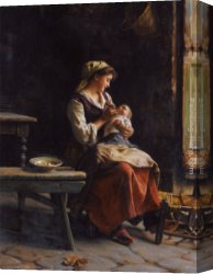 A Special Moment I Canvas Paintings - Happy Moments by Giuseppe Magni