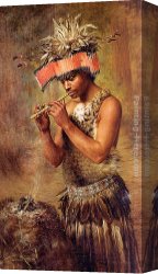 Graces Canvas Paintings - The Seed Conjurer by Grace Carpenter Hudson