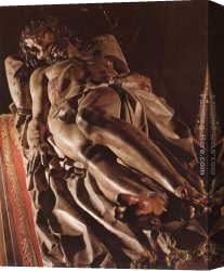 Dead Game Canvas Paintings - The Dead Christ by Gregorio Fernandez