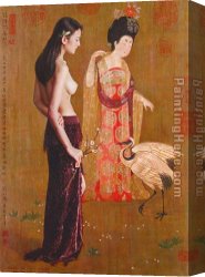 Zeju Canvas Paintings - guan-zeju-22 by Guan zeju