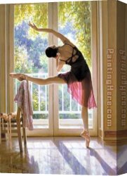 Promise of Spring Canvas Paintings - Spring Red by Guan zeju