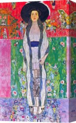 Self Portrait in Green Bugatti Canvas Paintings - Portrait of Adele Bloch Bauer by Gustav Klimt