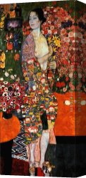Dancer Canvas Paintings - The Dancer by Gustav Klimt