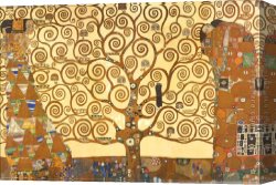 The Voyage of Life Manhood Canvas Paintings - The Tree of Life 1909 by Gustav Klimt